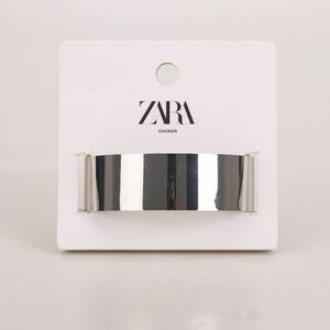 Zara Silver Choker Necklace